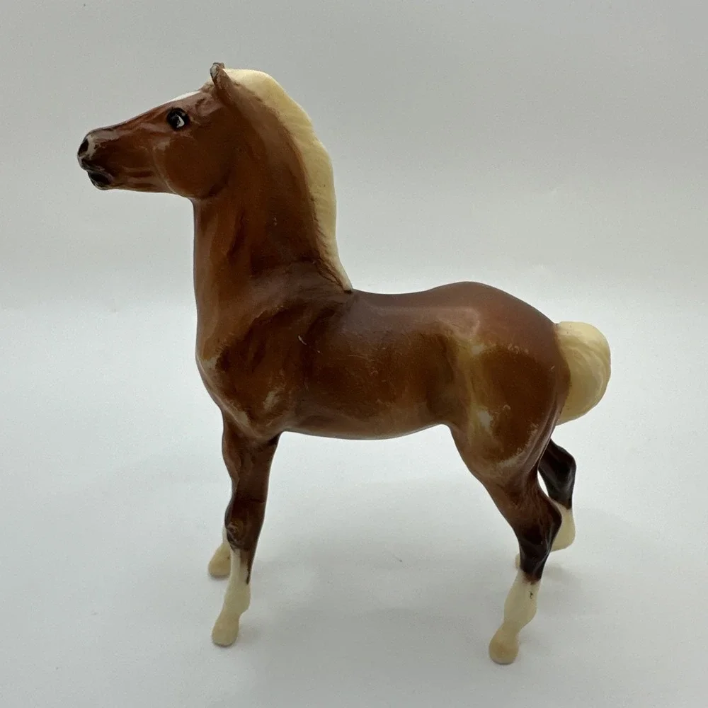 2007 Retired Breyer Classics Lets Visit Baby Horses Mare Foal Set 720034